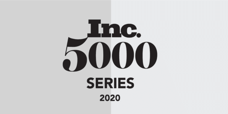 graphic with the Inc. 5000 series 2020 logo