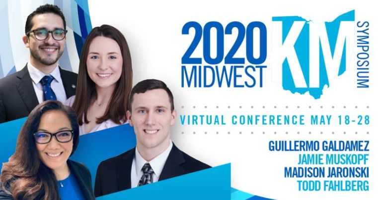 2020 Midwest KM Symposium includes images of speakers 