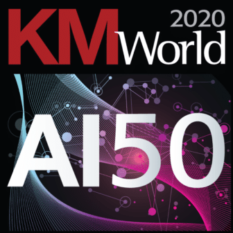 2020 KMWorld AI 50