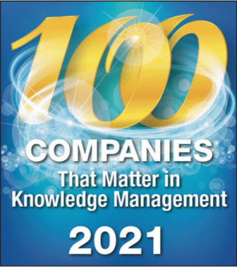 100 companies that matter in Knowledge Management 2021