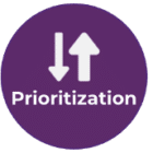 Prioritization icon